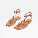 ELANIE Sandale neutre en cuir