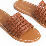 AYAME Mule neutre en cuir