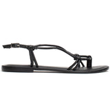 KIKUE Sandale neutre en cuir