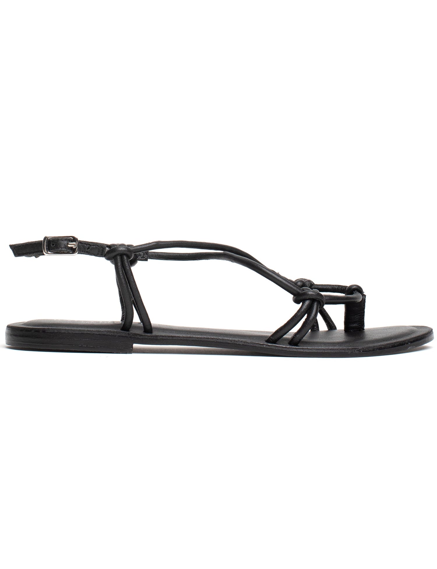 KIKUE Sandale neutre en cuir