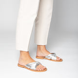 KITTI Mule brillante en cuir