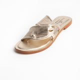 NAMIKA Mule brillante en cuir