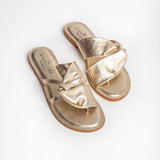 NAMIKA Mule brillante en cuir