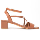 DOLI Sandale neutre en cuir