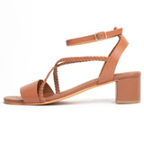 DOLI Sandale neutre en cuir