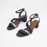 DYANI Sandale en cuir