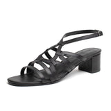 ENOLA Sandale neutre en cuir