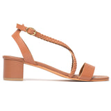 ETANIA Sandale neutre en cuir