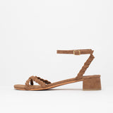 HACHI Sandale neutre en cuir