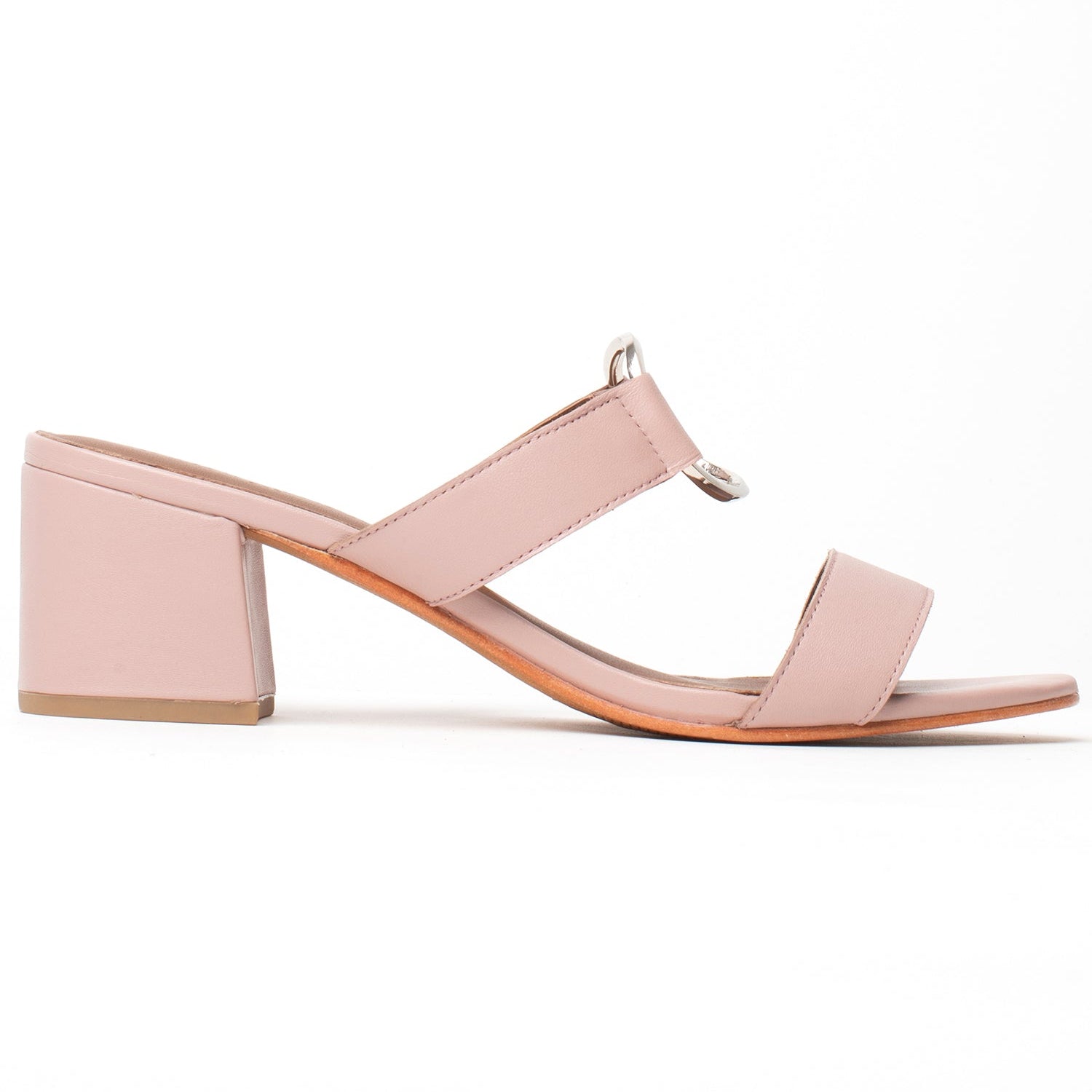 JOLAN Mule poudrée en cuir