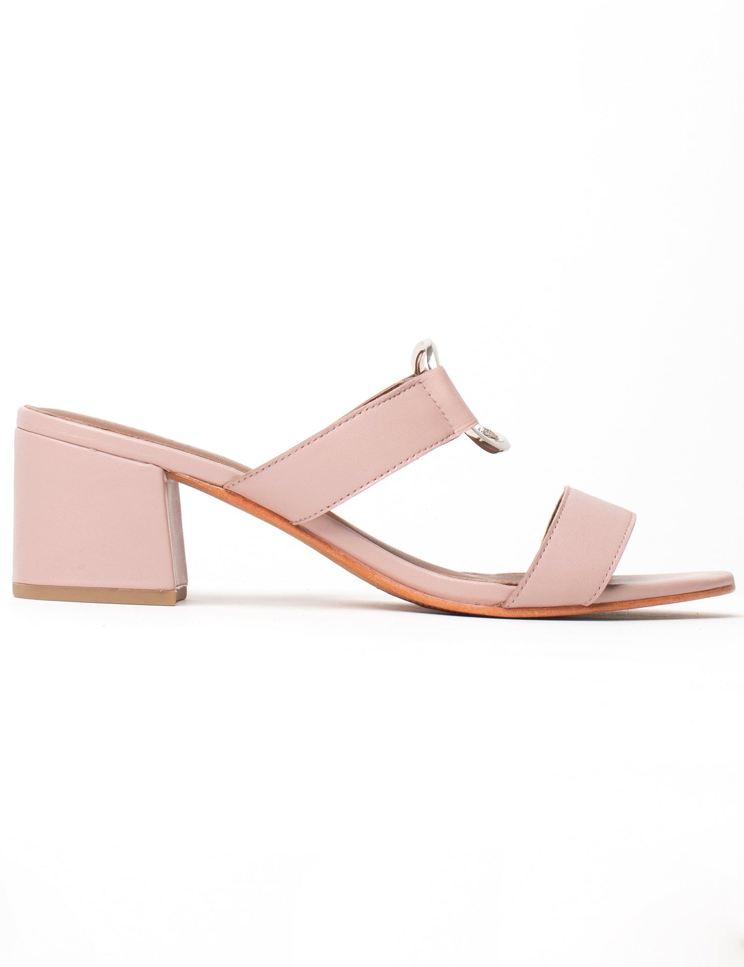 JOLAN Mule poudrée en cuir