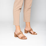 JOLAN Mule neutre en cuir