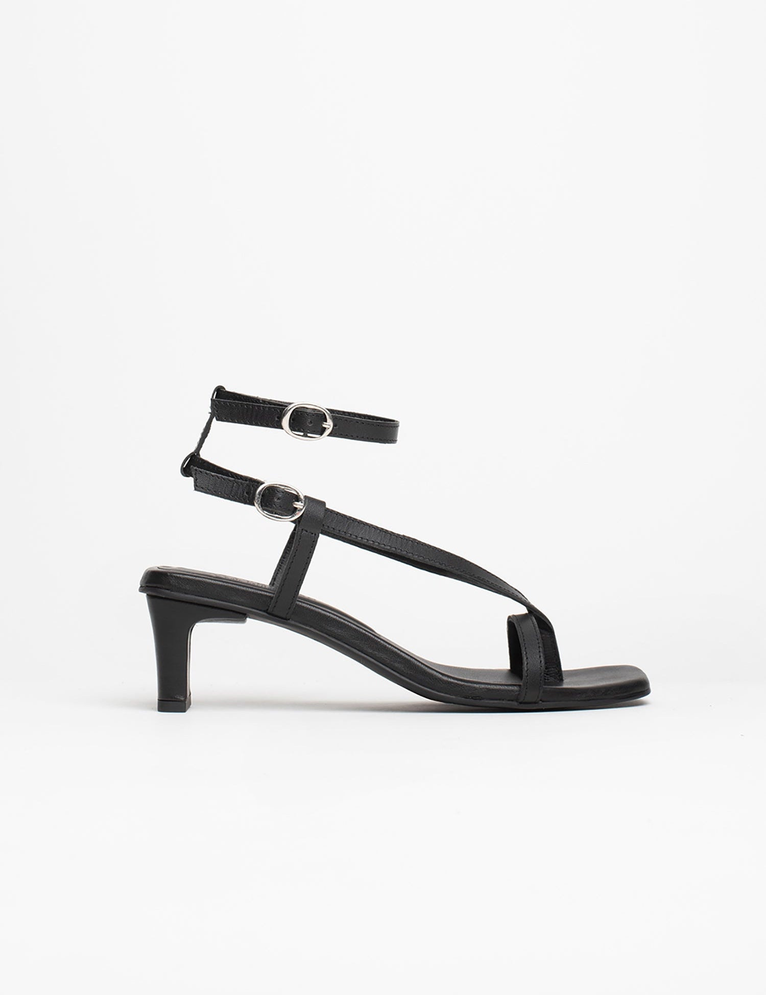 KAHSHA Sandale neutre en cuir