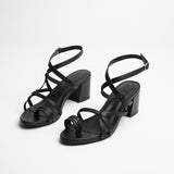 KANIETI Sandale neutre en cuir