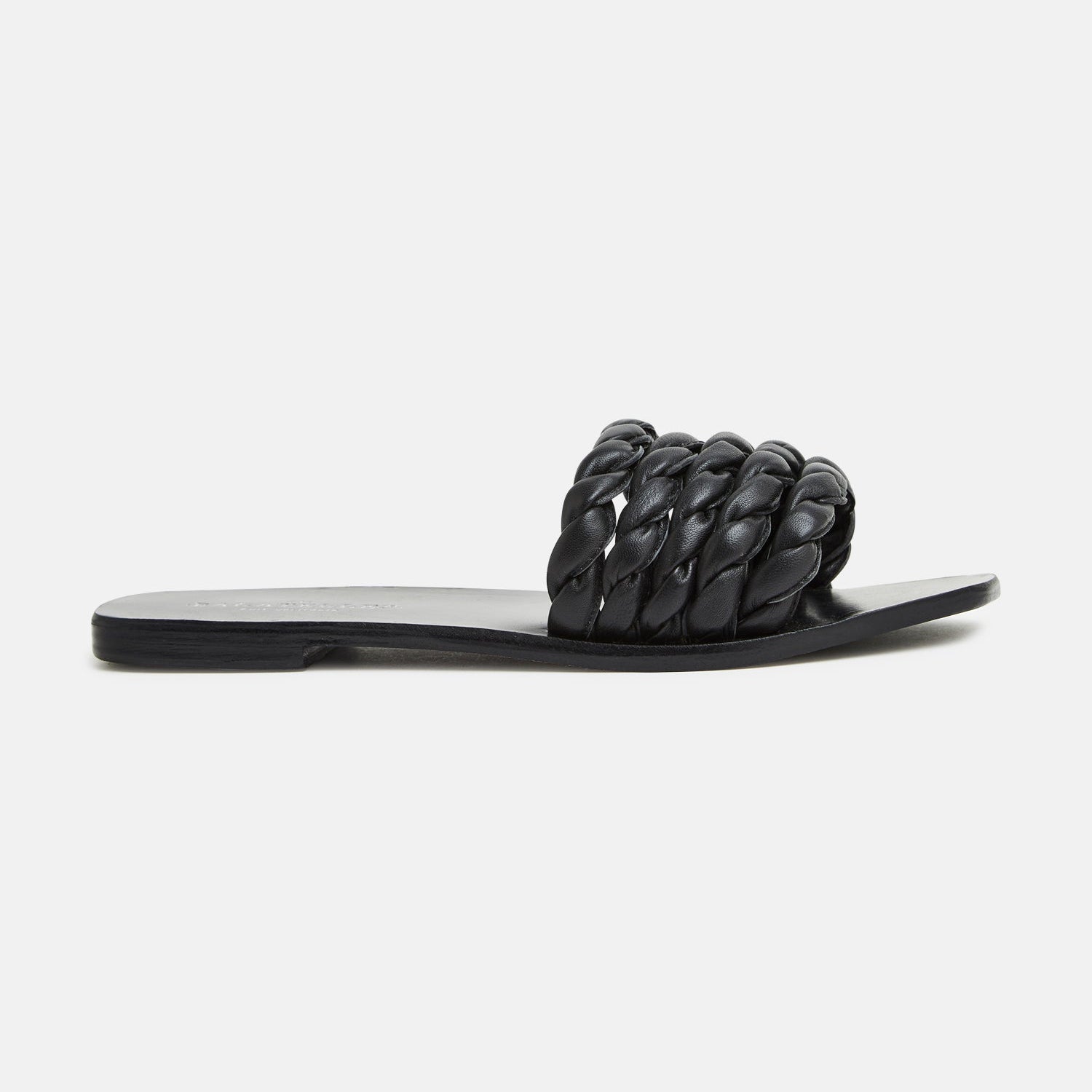 ADELINE Mule neutre en cuir