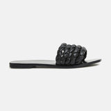ADELINE Mule neutre en cuir