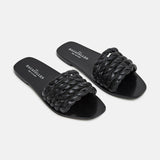 ADELINE Mule neutre en cuir