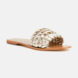 ADELINE Mule brillante en cuir