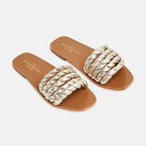 ADELINE Mule brillante en cuir