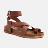 VIAN Sandale neutre en cuir