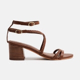 GENTRY Sandale neutre en cuir
