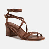 GENTRY Sandale neutre en cuir