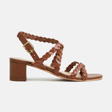 GWENDOLYN Sandale neutre en cuir