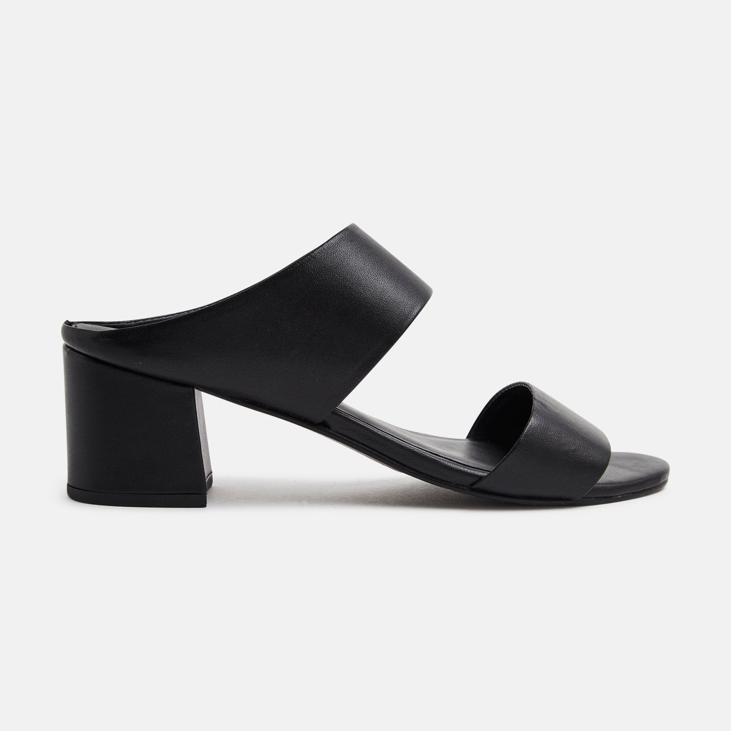 GINA Mule neutre en cuir