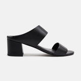 GINA Mule neutre en cuir