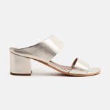 GINA Mule brillante en cuir
