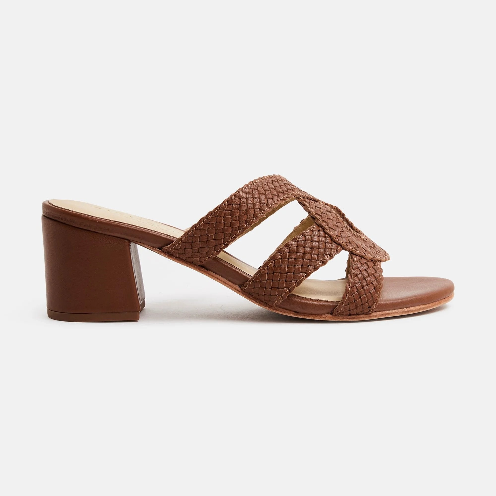 GURNOOR Mule neutre en cuir