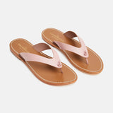 SUTTER Mule neutre en cuir