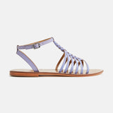 PANAMA Sandale brillante en cuir