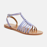 PANAMA Sandale brillante en cuir