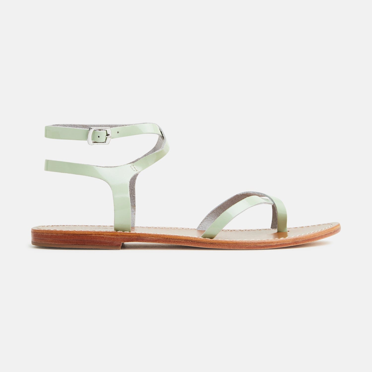 EVANTH Sandale neutre en cuir