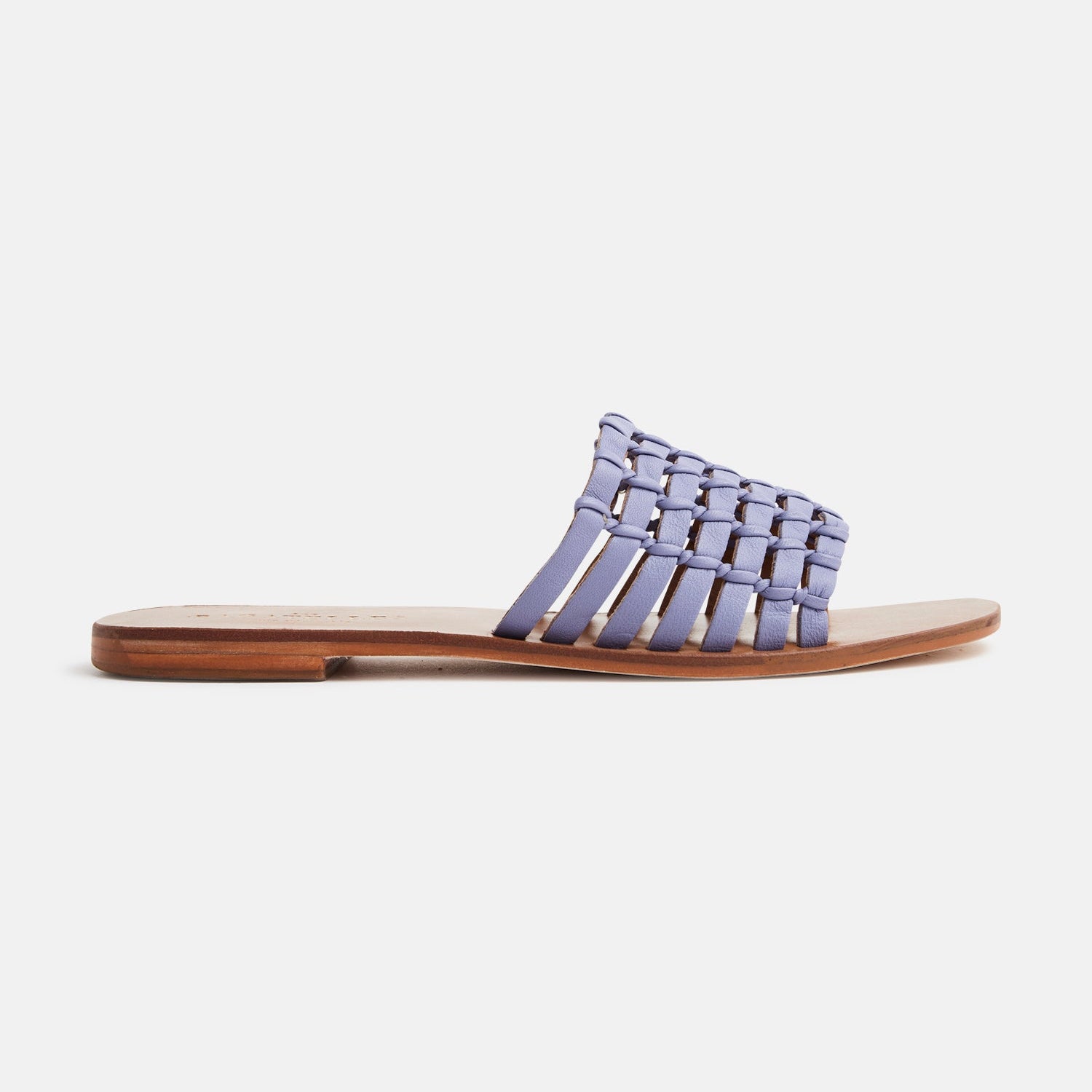 AYAME Mule neutre en cuir