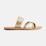 AJADA Mule brillante en cuir