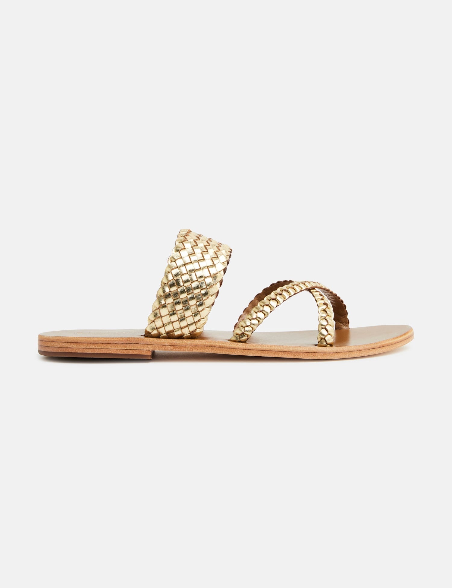 AJADA Mule brillante en cuir