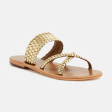 AJADA Mule brillante en cuir