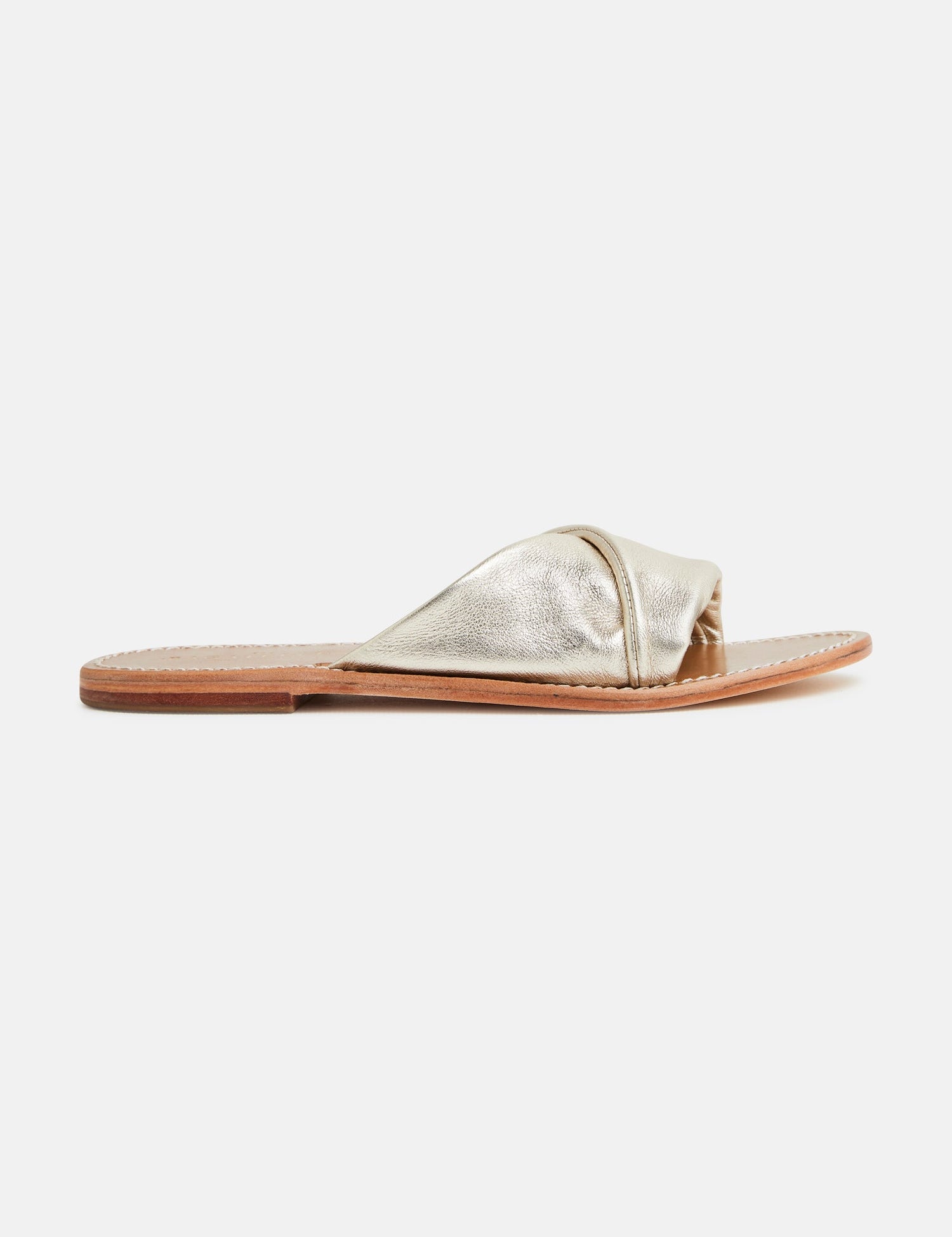 ANNIE Mule brillante en cuir