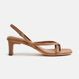 CHUMANI Sandale neutre en cuir