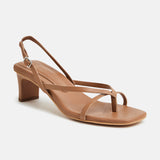 CHUMANI Sandale neutre en cuir