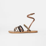 PERNETTYA Sandale neutre en cuir